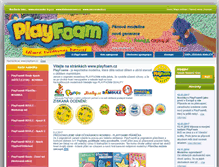 Tablet Screenshot of playfoam.pexi.cz